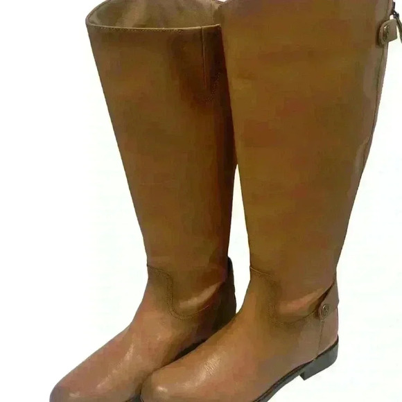 Sam Edelman Mikala Women’s Whisky Brown Knee-Riding Boots Wild Calf 8M / 38 - Picture 2 of 14